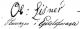Ole Lisners signatur 1847