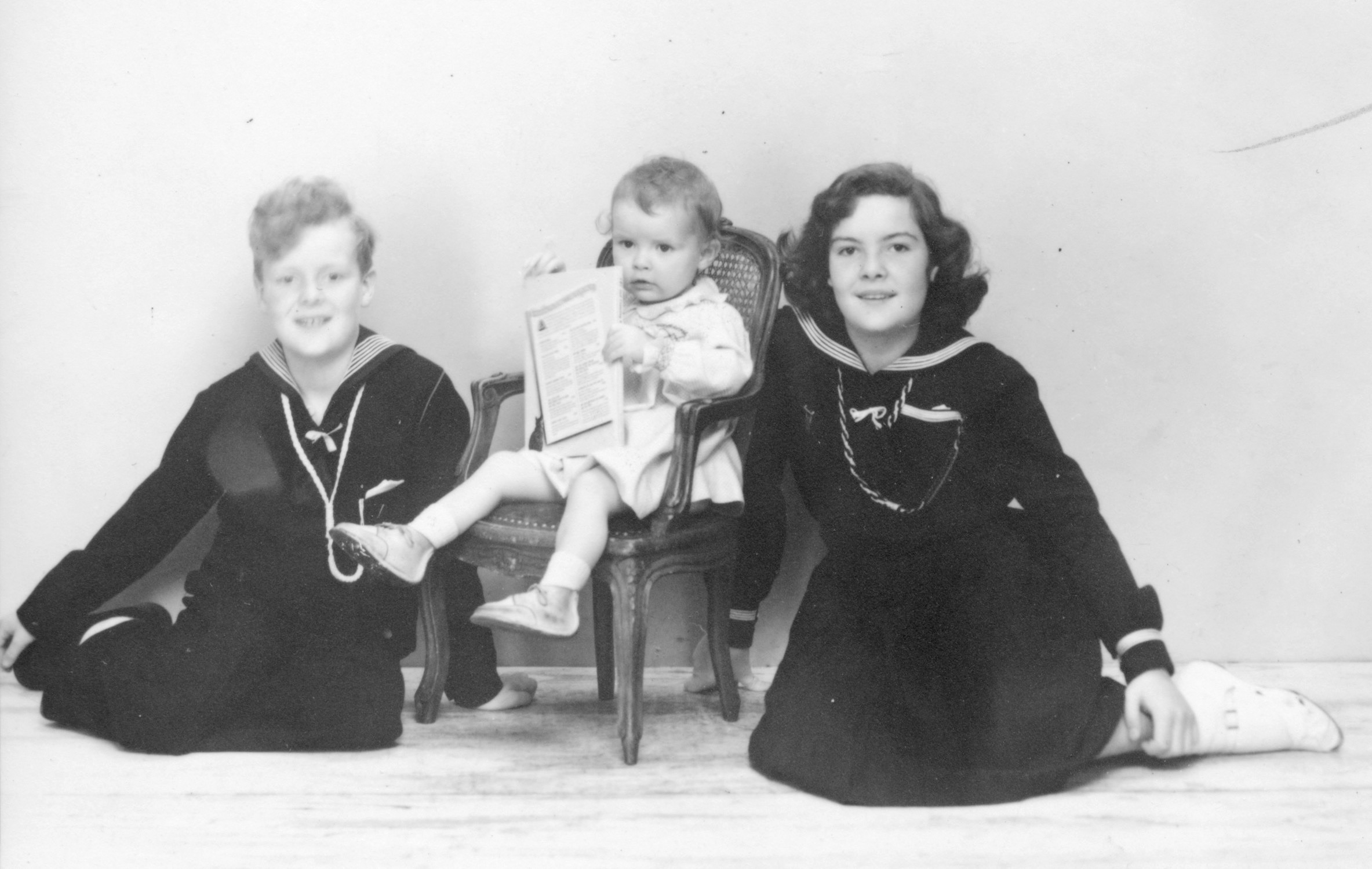 Birkmand-søskende ca. 1951