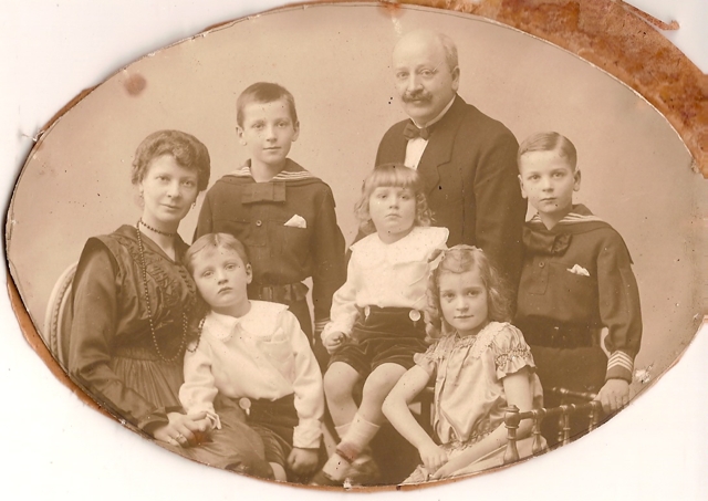 Agnus Carl Munck med familie